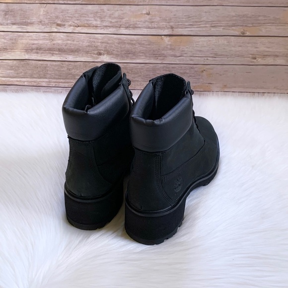 Timberland Kinsley Black 6 Inch Waterproof Boots - Picture 5 of 7